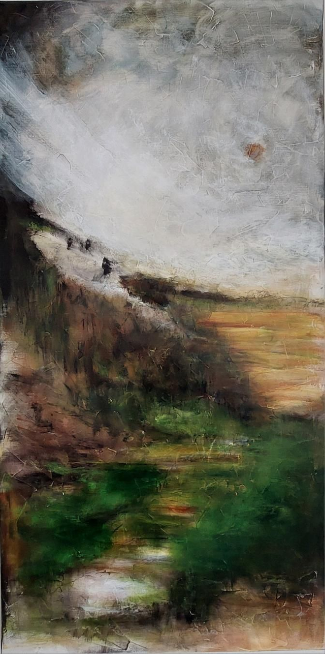 CULTURES DES HAUTS PLATEAUX  - 120x60cm 