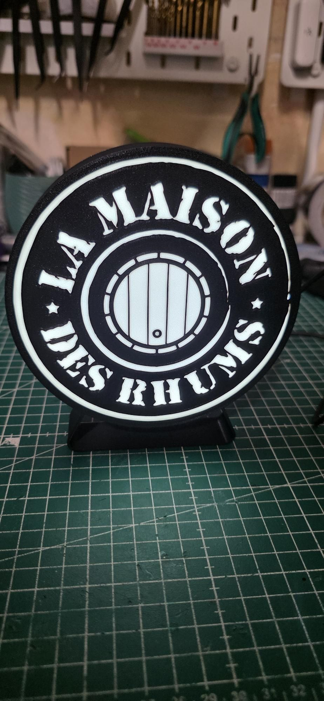 Mini lampe la maison des rhums