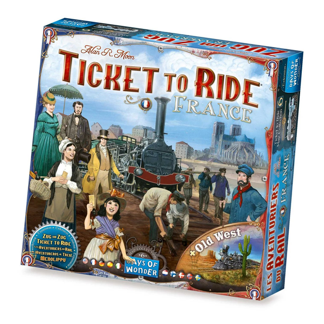 Ticket To Ride Map Collection: France & Old West