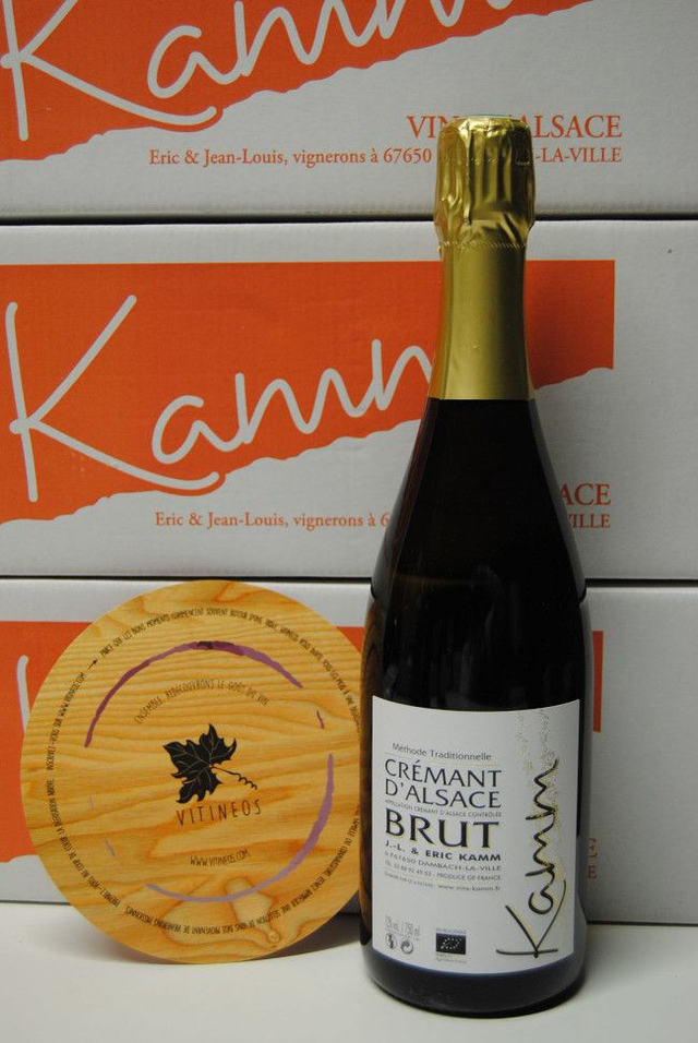 Crémant d''Alsace Brut - Domaine Kamm (Jean-Louis et Eric Kamm)