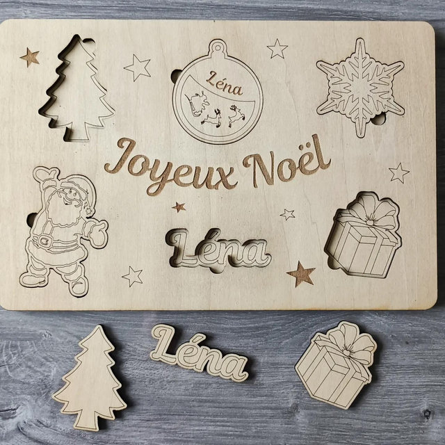 Puzzle de Noël Enfant 