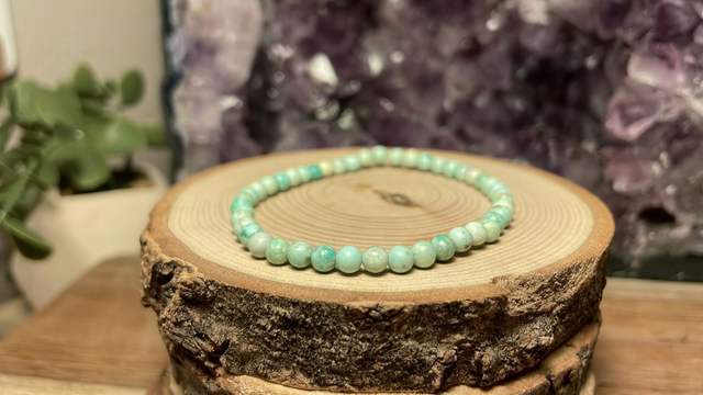 Bracelet TURQUOISE DU PEROU 4mm