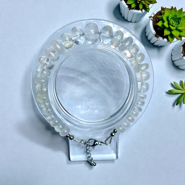 Aura quartz bracelet