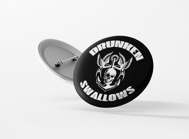 Drunken Swallows Button