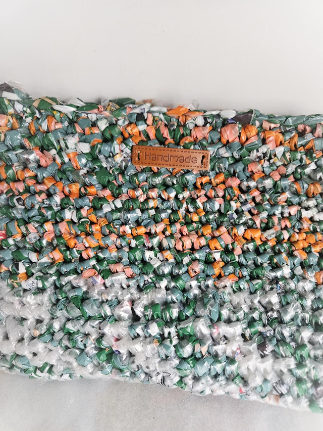 ECO Handmade Crochet Unique Pattern Small Bag | 22x14cm