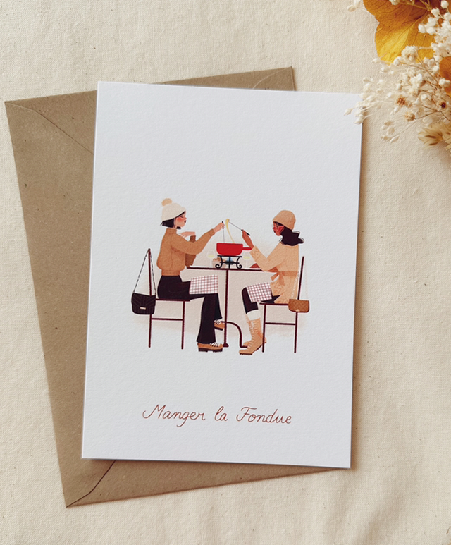 Carte Manger la Fondue