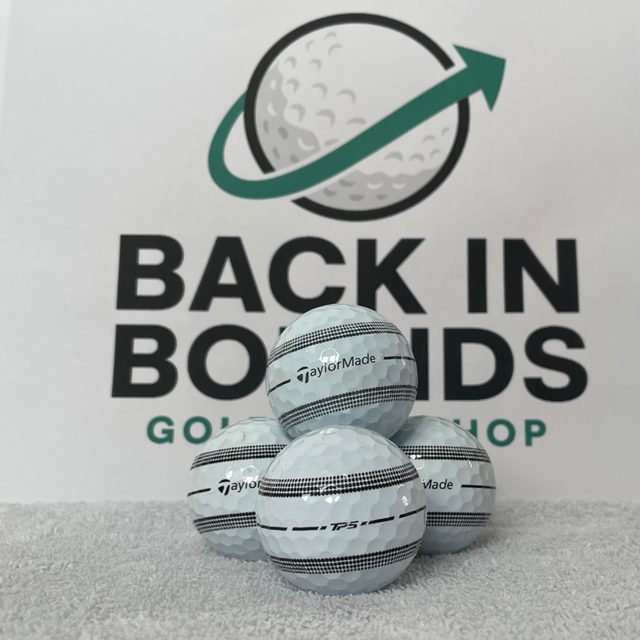 Taylormade Black striped TP5x X 10