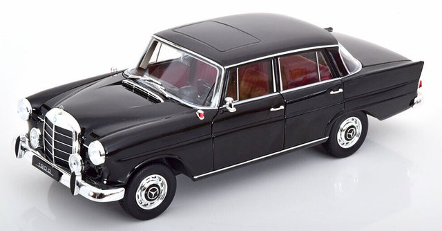 Mercedes Benz 190D 1964 Schwarz Norev 1:18