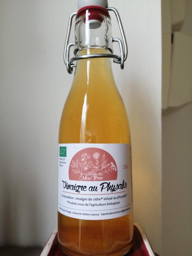 *Vinaigre au physalis 