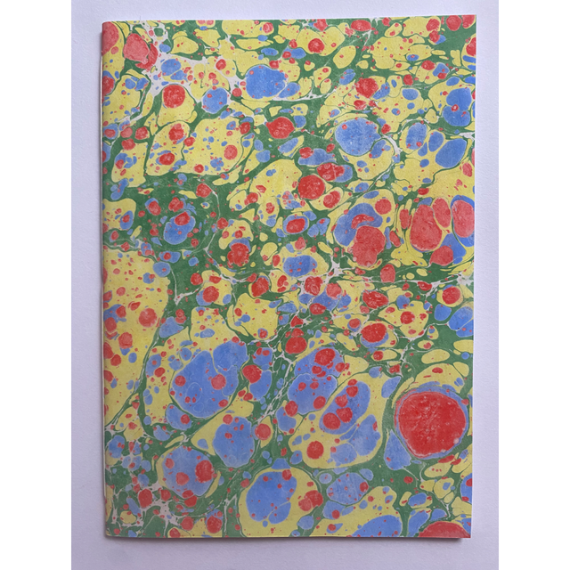Softbound Notebook, Orange and Yellow Stone