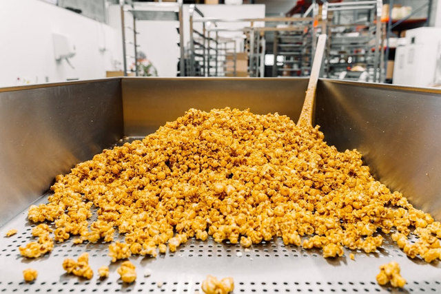 Popcorns Double Caramel Beurre Salé 180 g de chez Clarembeau