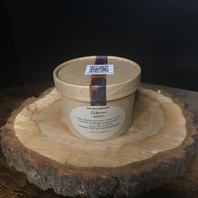 INFUSION &quot;Cibum -2024&quot;-Boîte de 5 sachets individuels