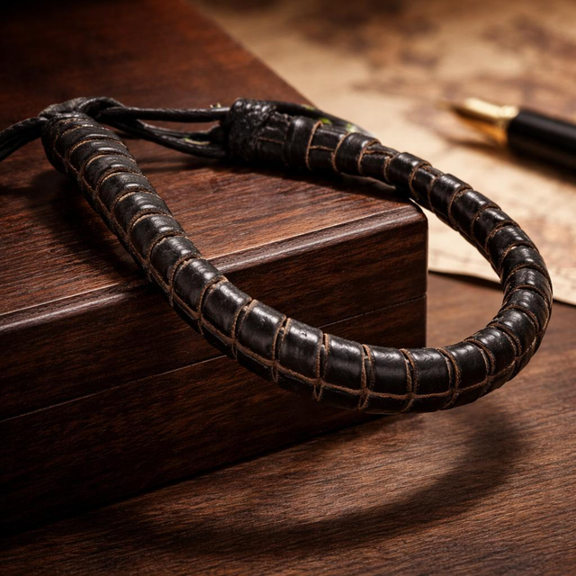 "Teepee" - Bracelet en cuir - BC-017