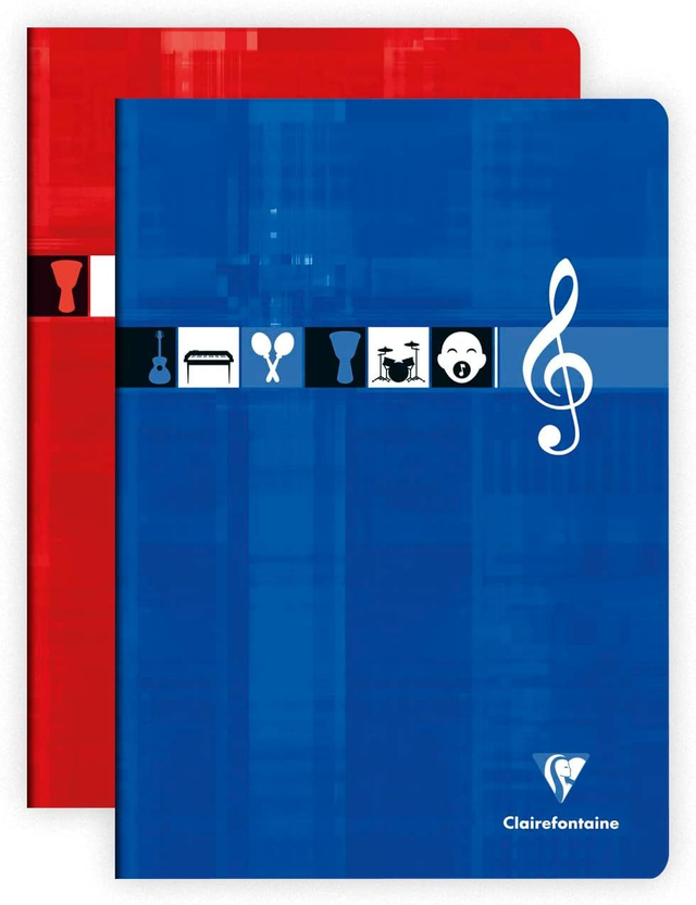 Cahier de Musique CLAIREFONTAINE - Musique et Chant