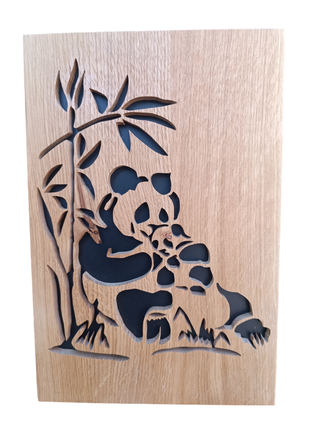 Panda et son bébé