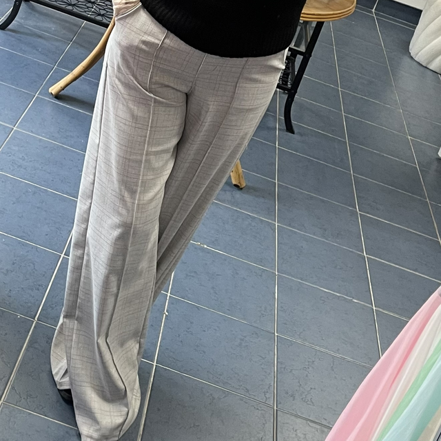 Pantalon à carreaux 