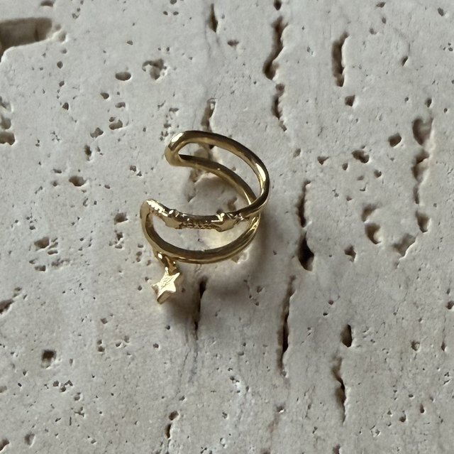 Earcuff goud