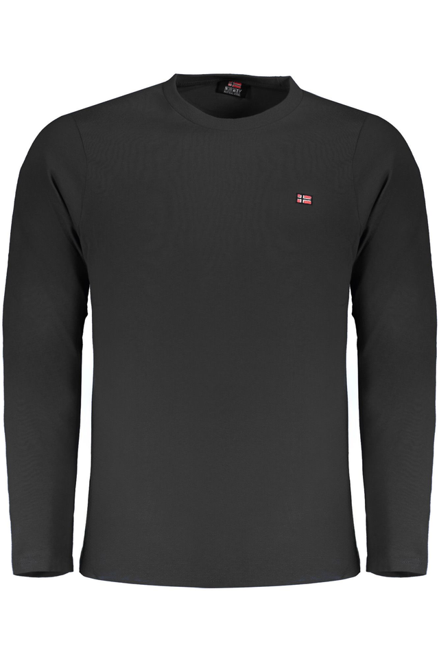 NORWAY 1963 T-SHIRT MANICHE LUNGHE UOMO NERO