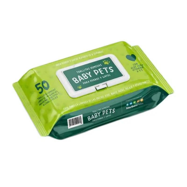 Toallitas húmedas Baby Pets