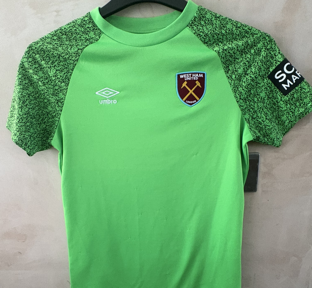 West Ham Goalkeeper Shirt 2021/22