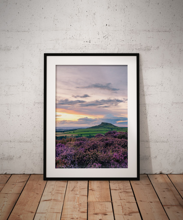 Sitting Among The Heather, Roseberry Topping