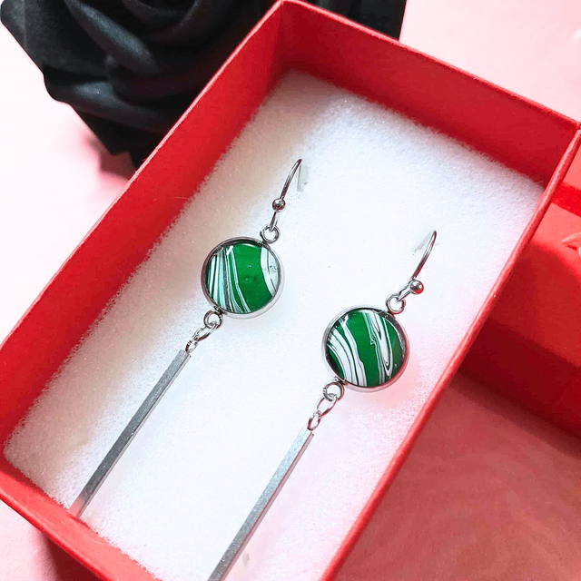 JUNGLE - Boucles d'oreilles - Métal argenté