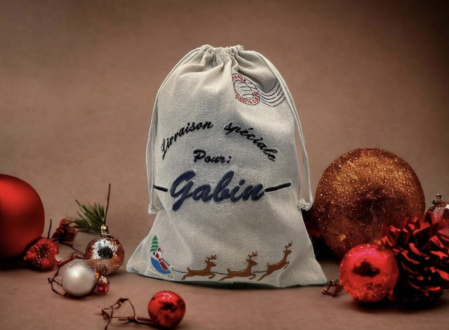 fichier broderie Livraison spécial Noel ! grand format !