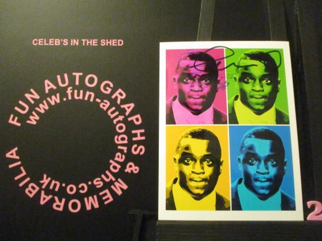 Femi Oyeniran Authentic Autographed 6x4.5 Pop Art Limited Edition (2)