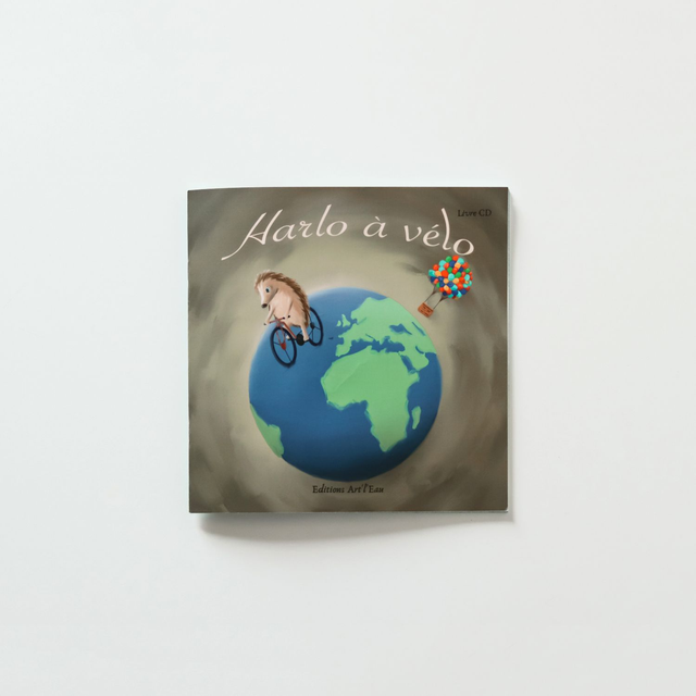 Livre CD Harlo à vélo