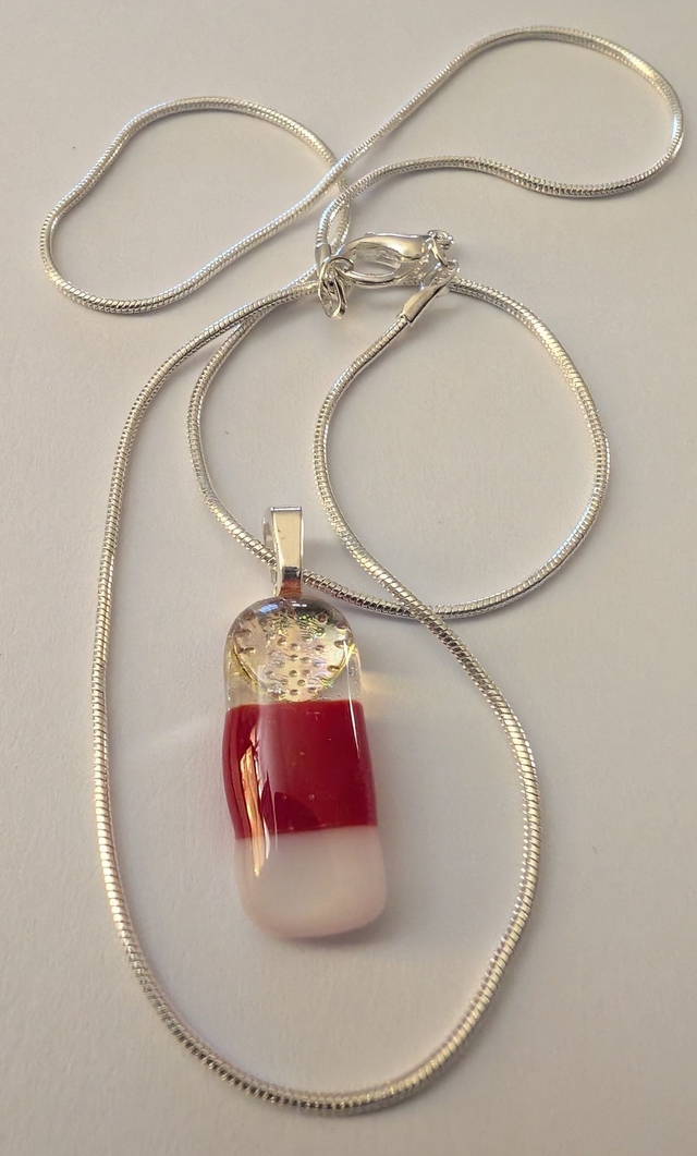Fused Glass Necklace