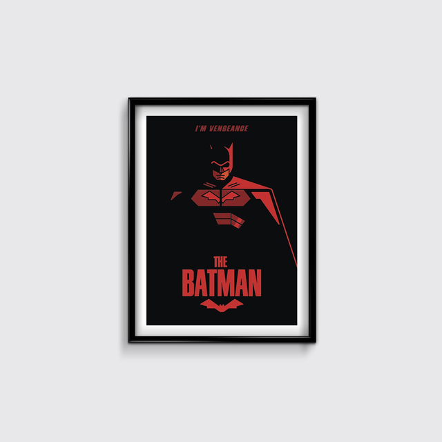 The Batman poster – sérigraphie [fait main]