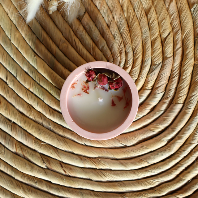 Mini Bougie - Fleur De Coton