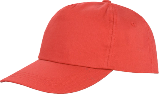 Red 5 panel cap