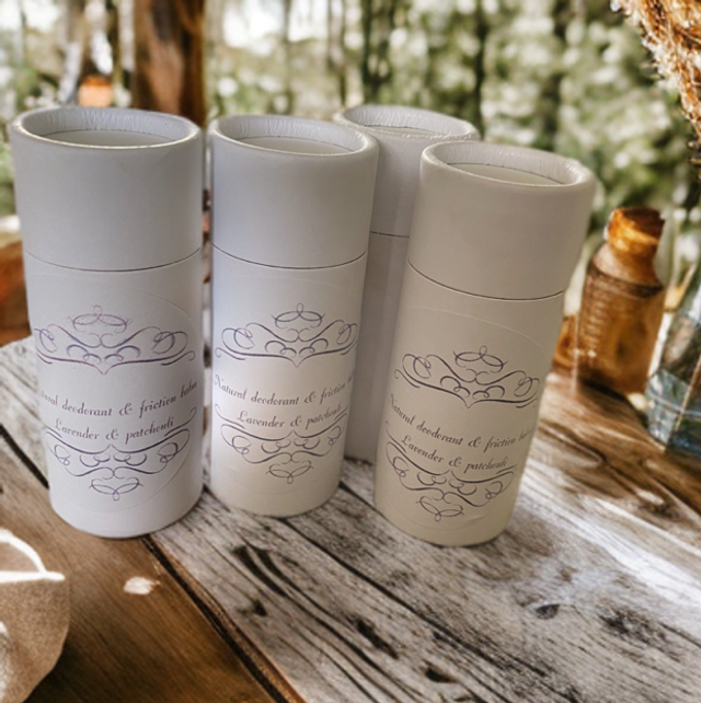 Lavender &amp; patchouli natural deodorant &amp; anti chafing balm