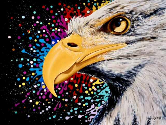 ‘Eagle Eye’ Original Painting
