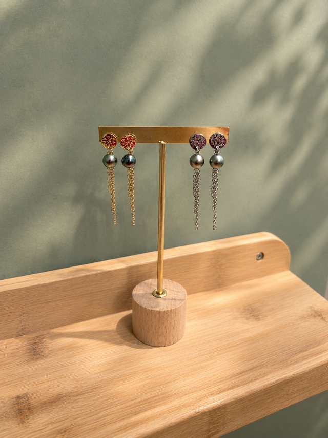 Boucles d'oreilles Manava