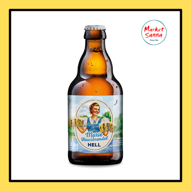 Birra Marie Hausbrendel Hell - 33 cl.