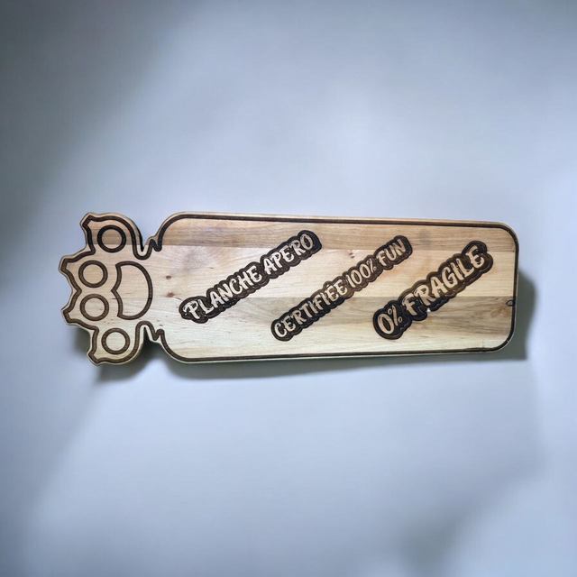 Planche Apéro &quot;Poing Américain&quot; - model 3