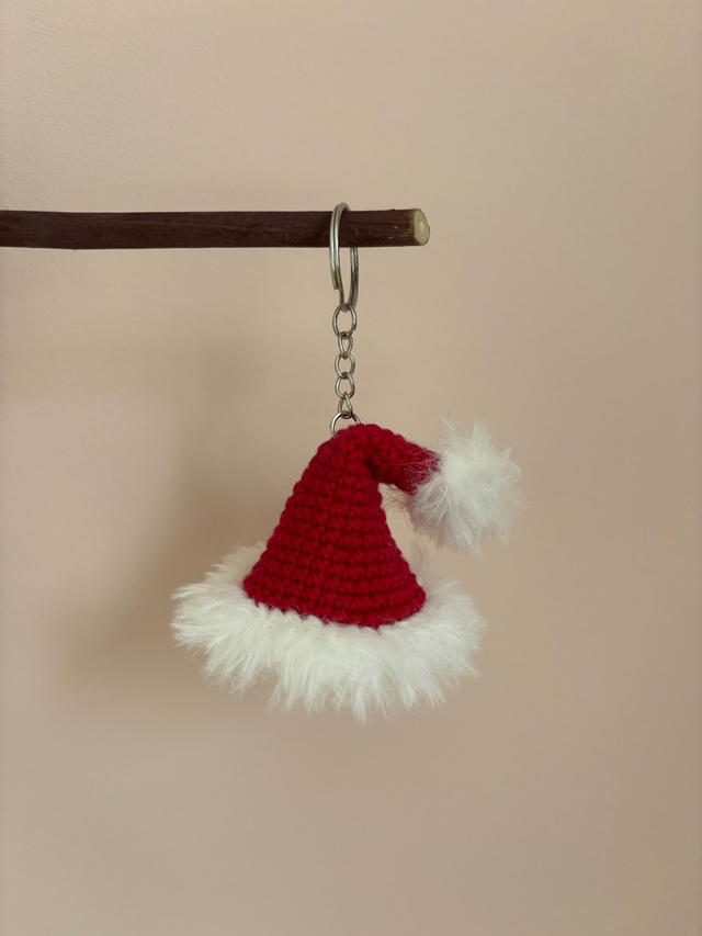 Porte-clé Chapeau de Père Noël