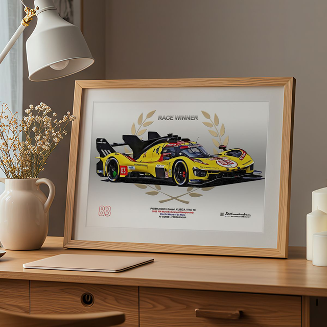 C260105 Ferrari 499P Le Mans Race Winner 2025 AFCorse #83