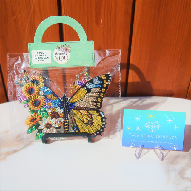 Small Butterfly Hanging Sign
