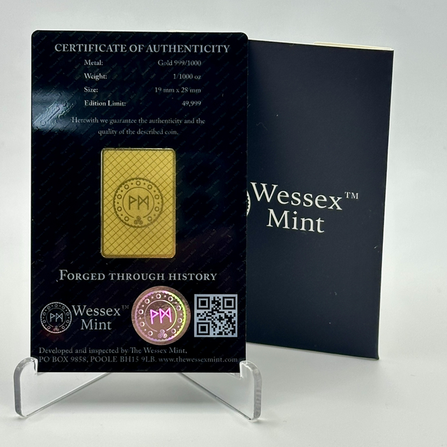 Wessex Mint 1/1000oz Britannia