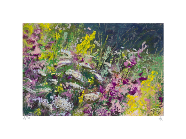 Tirage d'art - Prairie fleurie