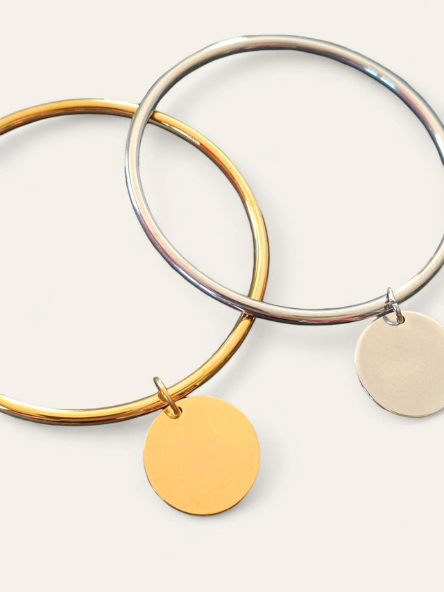 Jonc Acier Pampille XXL