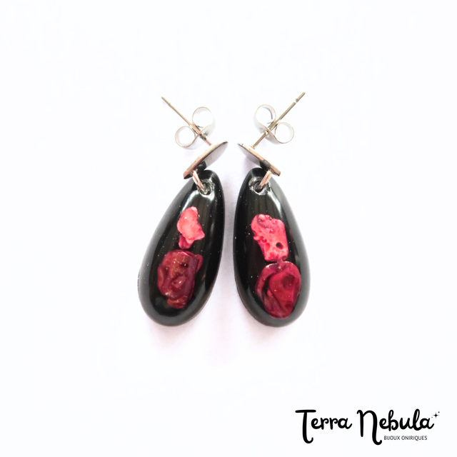 Boucles d&#039;oreilles Reflets chatoyants| BO273