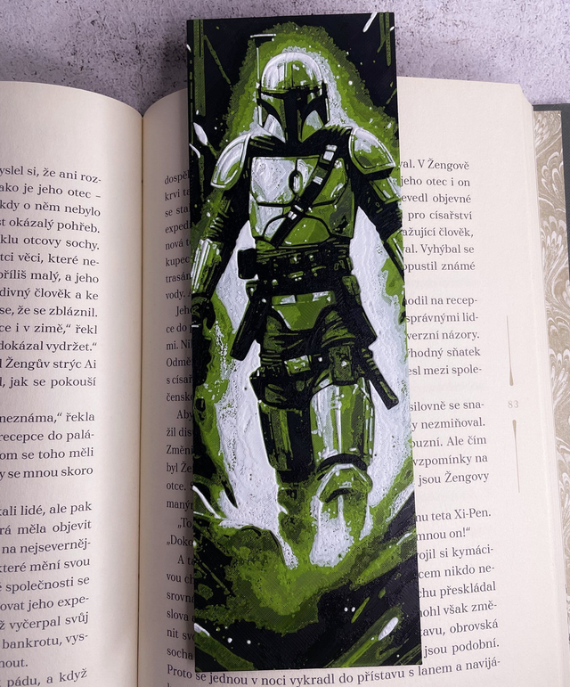 Záložka velká Boba Fett