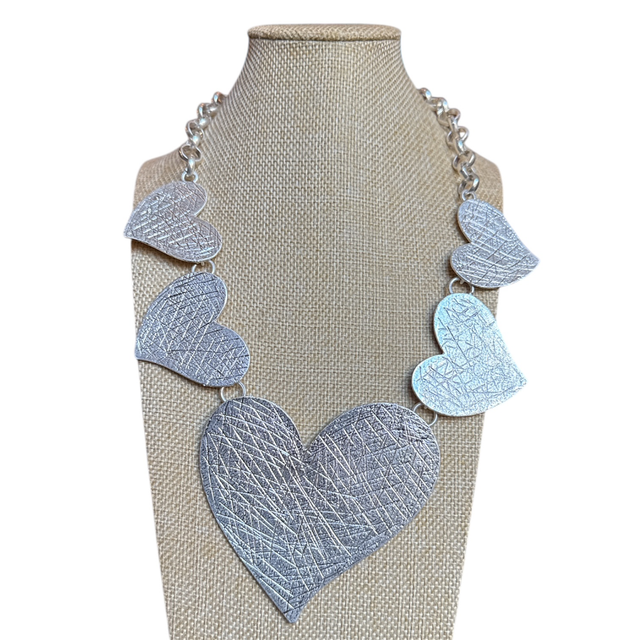 Collana Cuore silver