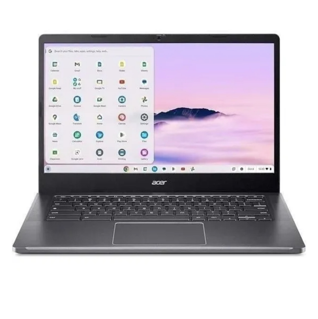 PC Portable Acer - Chromebook Plus CB514-4H-30AF - Chrome OS - 14" FHD IPS - Core i3-N305 - RAM 8Go 
