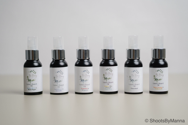 Beard Oils with pump