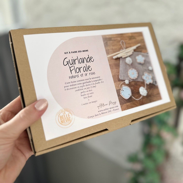 Coffret DIY Guirlande FLORALE